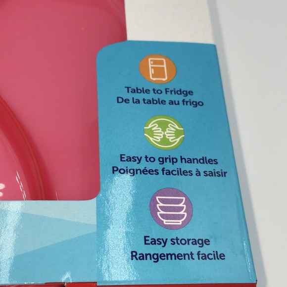 2 Sets Playtex Baby BPA-Free 3-In-1 Plate Toddlers - Picture 5 of 15